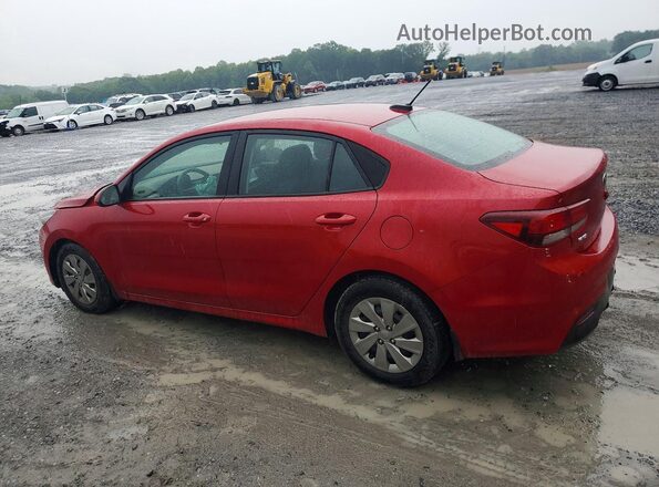 3KPA24AD8LE286568 2020 KIA RIO Red Rear left