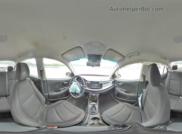 3KPA24AD8LE286568 2020 KIA RIO Red VIN sticker view