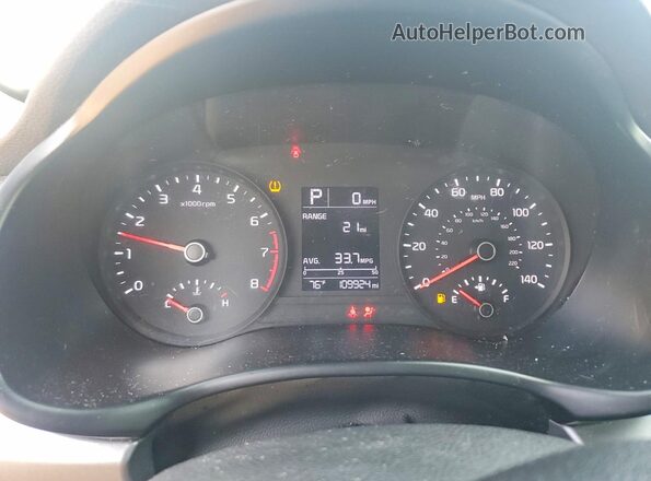 3KPA24AD8LE313266 2020 KIA RIO Black 
