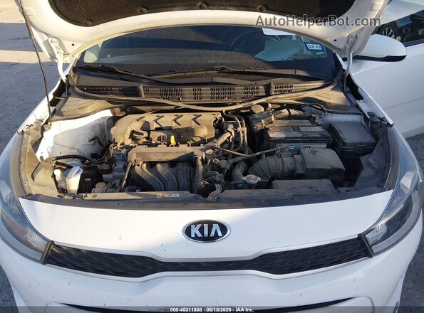 3KPA24AD8LE317009 2020 KIA RIO White Вид підкапотного простору