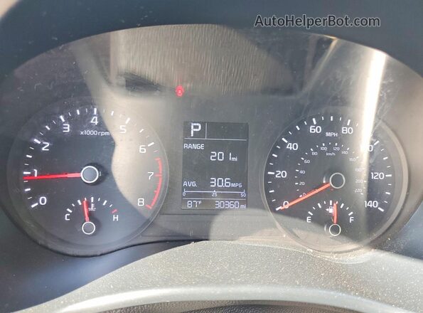 3KPA24AD8LE330293 2020 KIA RIO Red 