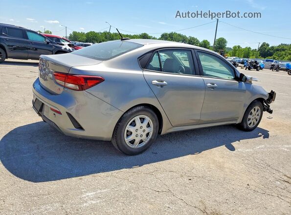 3KPA24AD8ME370889 2021 KIA RIO Silver Հետևի աջ