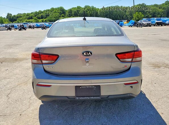 3KPA24AD8ME370889 2021 KIA RIO Silver Հետևի տեսք