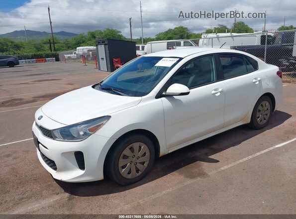 3KPA24AD9LE274722 2020 KIA RIO White Przód lewy