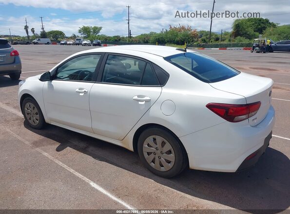 3KPA24AD9LE274722 2020 KIA RIO White Tył lewy