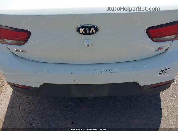 3KPA24AD9LE274722 2020 KIA RIO White Widok zestawu wskaźników