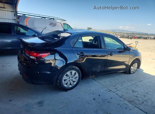 3KPA24AD9LE288135 2020 KIA RIO Black Задня права чверть