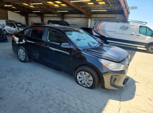 3KPA24AD9LE288135 2020 KIA RIO Black Передня права чверть