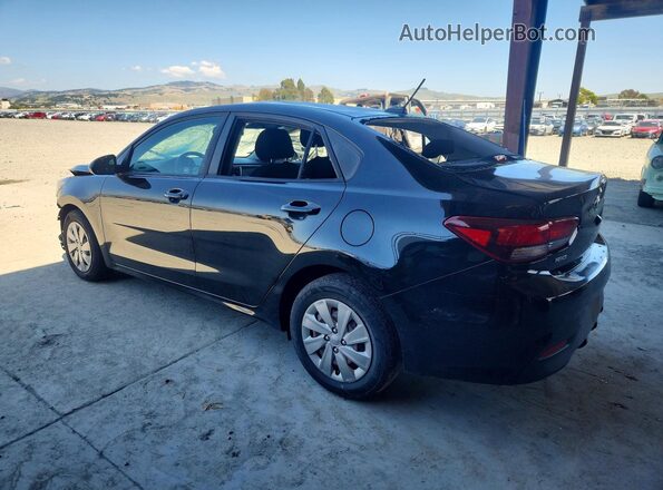 3KPA24AD9LE288135 2020 KIA RIO Black Задня ліва чверть