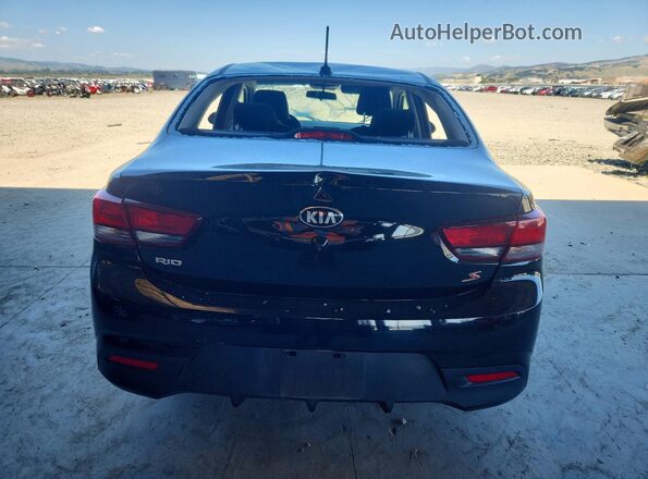 3KPA24AD9LE288135 2020 KIA RIO Black Вид ззаду
