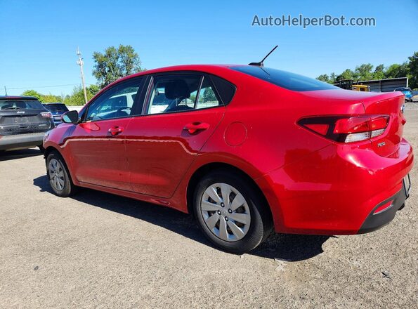 3KPA24AD9LE312143 2020 KIA RIO Red Trasero izquierdo