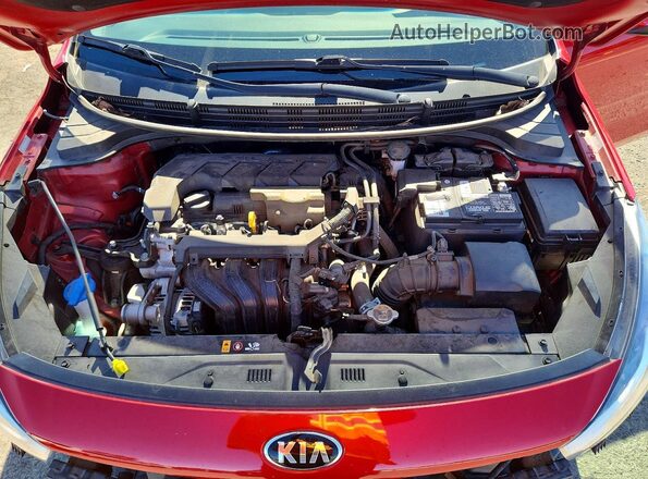 3KPA24AD9LE312143 2020 KIA RIO Red Vista interior trasera