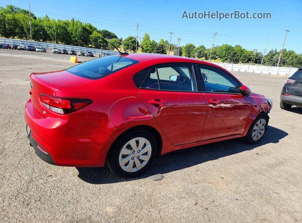 3KPA24AD9LE312143 2020 KIA RIO Red Trasero derecho
