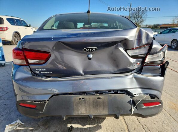 3KPA24AD9LE327869 2020 KIA RIO Gray Հետևի տեսք
