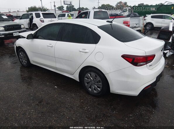 3KPA24AD9LE356398 2020 KIA RIO Белый Задняя левая четверть