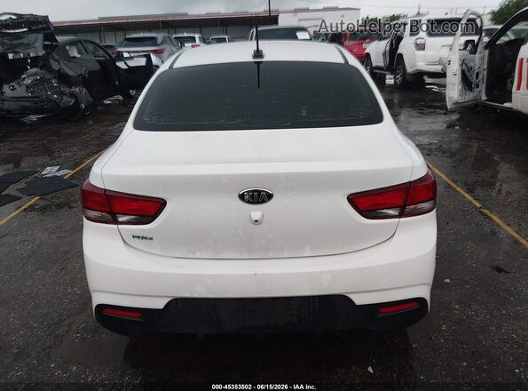 3KPA24AD9LE356398 2020 KIA RIO Белый 