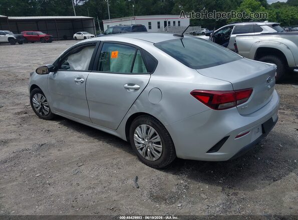 3KPA24AD9ME365569 2021 KIA RIO Silver Հետևի ձախ