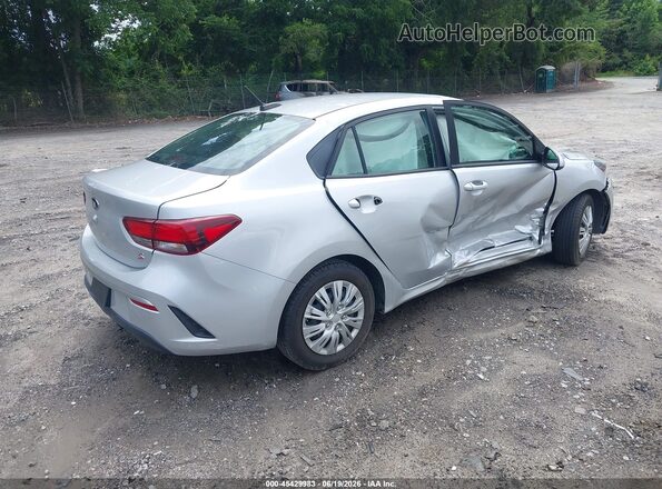3KPA24AD9ME365569 2021 KIA RIO Silver Հետևի աջ
