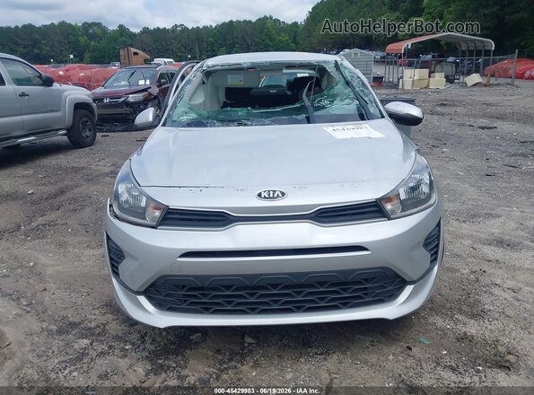 3KPA24AD9ME365569 2021 KIA RIO Silver Առջևի վահանակի տեսք