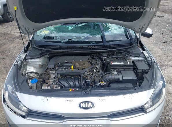 3KPA24AD9ME365569 2021 KIA RIO Silver Հետևի տեսք