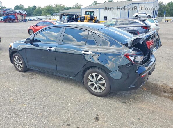 3KPA24AD9PE540648 2023 KIA RIO Black უკანა მარცხენა