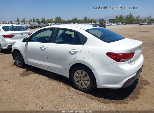 3KPA24ADXLE262028 2020 KIA RIO White Задня ліва чверть