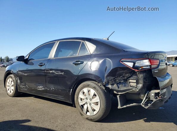 3KPA24ADXLE330280 2020 KIA RIO Black Задня ліва чверть