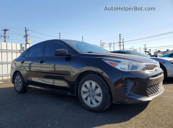 3KPA24ADXLE330280 2020 KIA RIO Black Передня права чверть