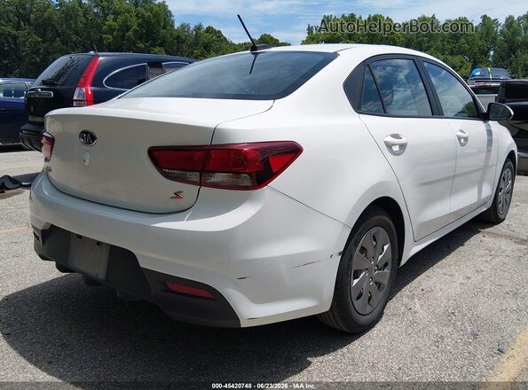 3KPA24ADXLE333342 2020 KIA RIO White Հետևի աջ