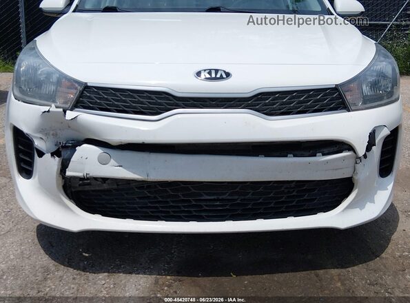 3KPA24ADXLE333342 2020 KIA RIO White Դիմացի տեսք