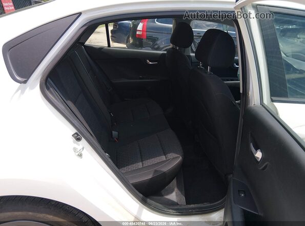 3KPA24ADXLE333342 2020 KIA RIO White VIN կոդի պիտակի տեսք