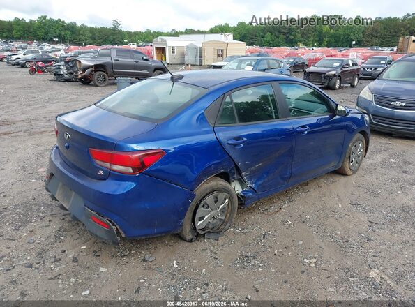 3KPA24ADXLE345717 2020 KIA RIO Синий Задняя правая четверть