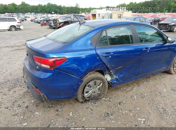 3KPA24ADXLE345717 2020 KIA RIO Синий Вид спереди