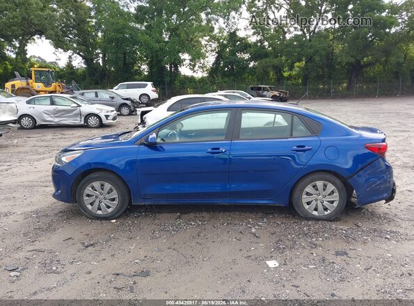 3KPA24ADXLE345717 2020 KIA RIO Синий Панорамный вид салона 360°