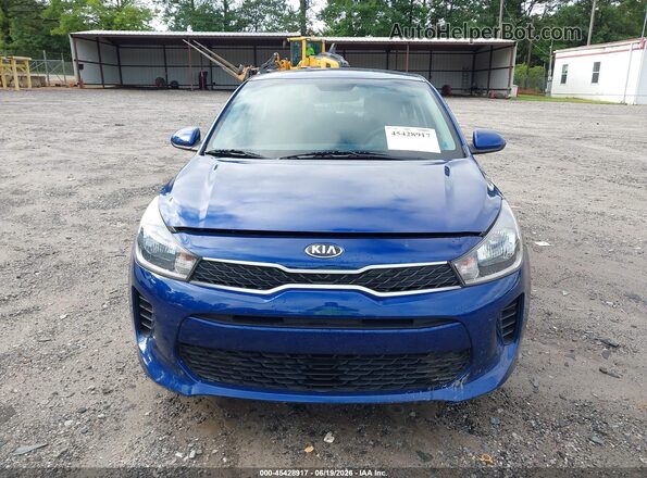 3KPA24ADXLE345717 2020 KIA RIO Синий Вид щитка приборов