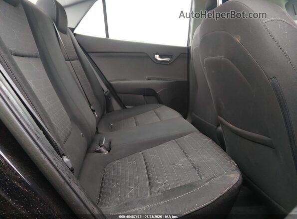 3KPA24ADXLE362890 2020 KIA RIO Black VIN կոդի պիտակի տեսք