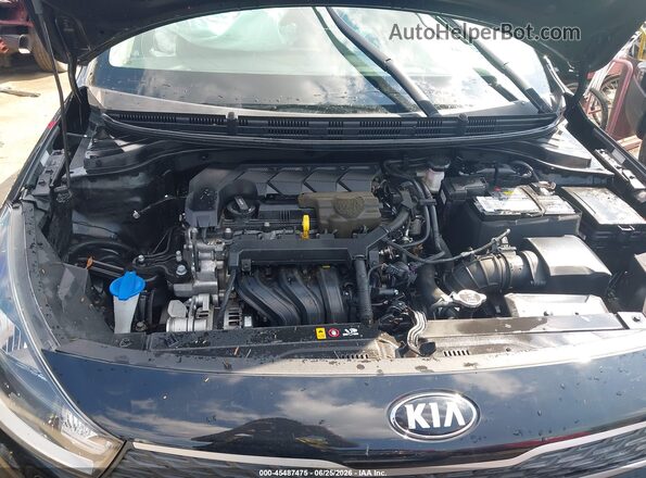 3KPA24ADXLE362890 2020 KIA RIO Black Հետևի տեսք