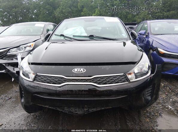 3KPA24ADXLE362890 2020 KIA RIO Black Սարքավորումների վահանակի տեսք