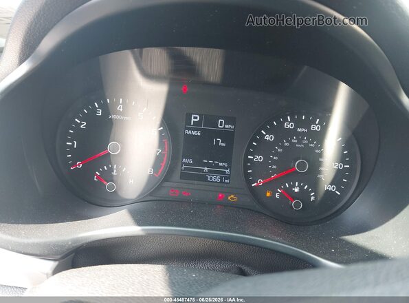 3KPA24ADXLE362890 2020 KIA RIO Black Հետևի նստատեղերի տեսք