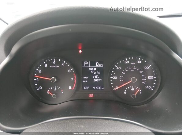 3KPA24ADXME423527 2021 KIA RIO Синий Вид задних сидений