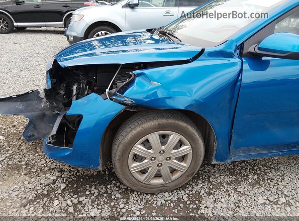 3KPA24ADXME423527 2021 KIA RIO Синий Вид спереди