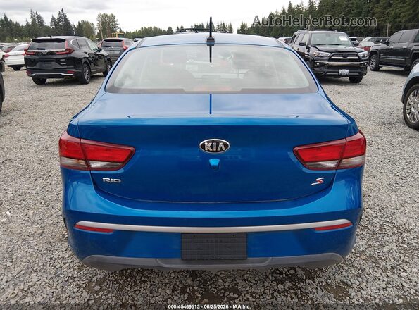 3KPA24ADXME423527 2021 KIA RIO Синий 