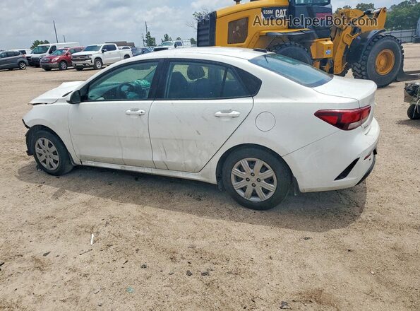 3KPA24ADXNE439356 2022 KIA RIO White Tył lewy