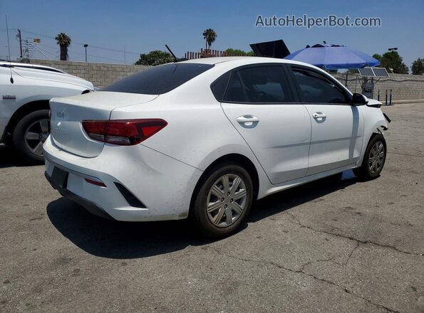 3KPA24ADXNE509826 2022 KIA RIO White 