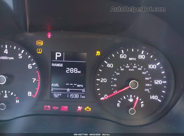 3KPA25AB0JE044827 2018 KIA RIO Белый Вид задних сидений
