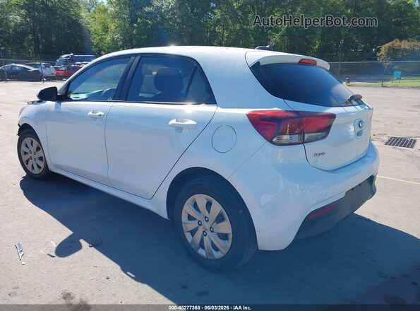 3KPA25AB0JE044827 2018 KIA RIO Белый Задняя левая четверть