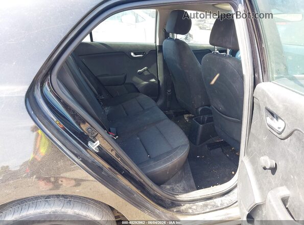 3KPA25AB8JE047345 2018 KIA RIO Black VIN sticker view