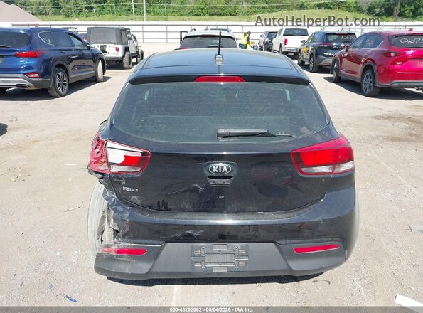 3KPA25AB8JE047345 2018 KIA RIO Black 