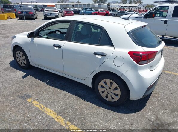 3KPA25AB8JE087621 2018 KIA RIO White Rear left