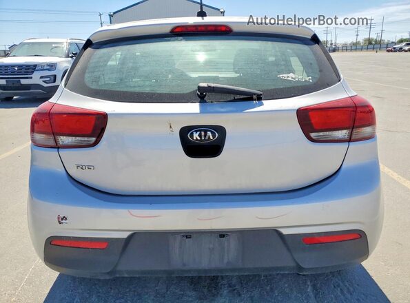 3KPA25AB9JE094271 2018 KIA RIO Silver Հետևի տեսք